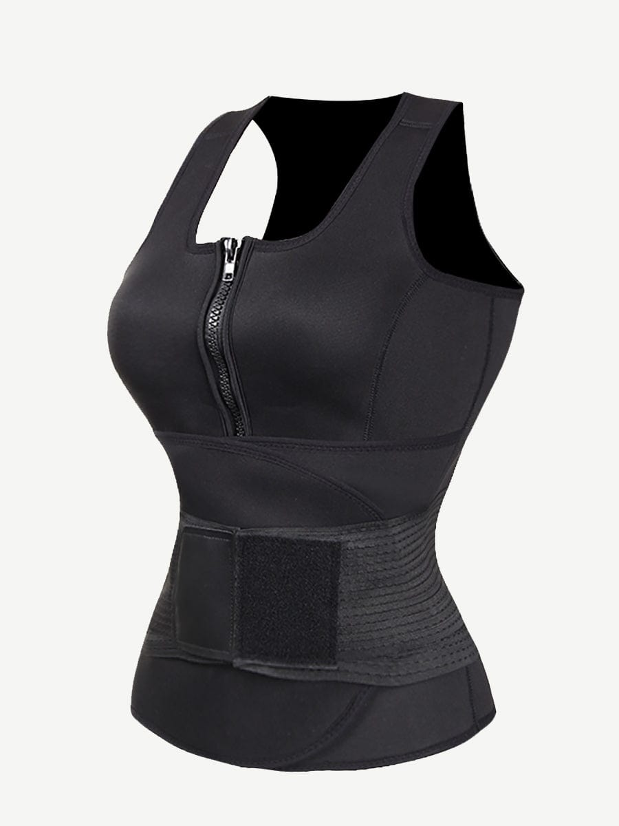 Neoprene Single Belt Vest Fat Burning Abdominal Control Slimming Waist Trainer