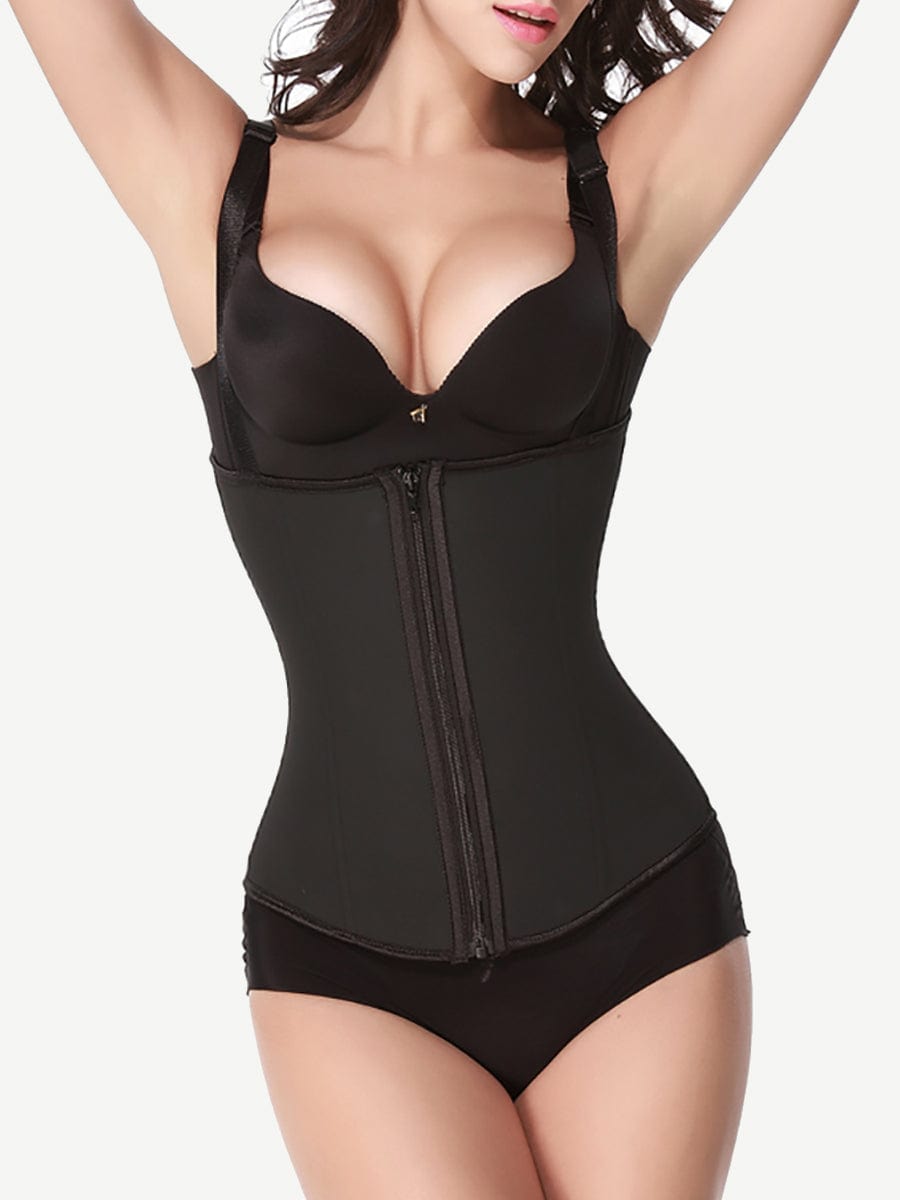 High Power Slimming Body Shapewear Latex Waist Trimmer Girdle Corset Vest For Tummy Slim