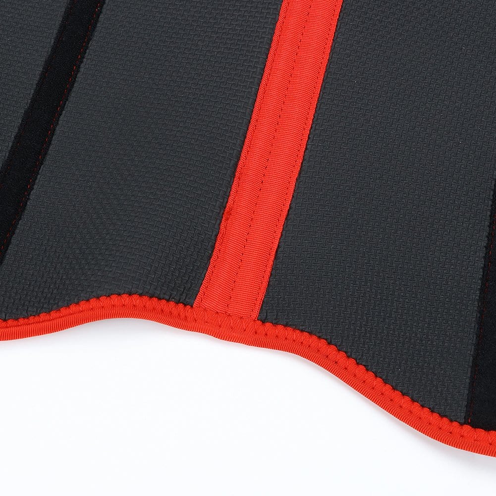 Black Neoprene Waist Trainer 10 Steel Bones Basic Shaping