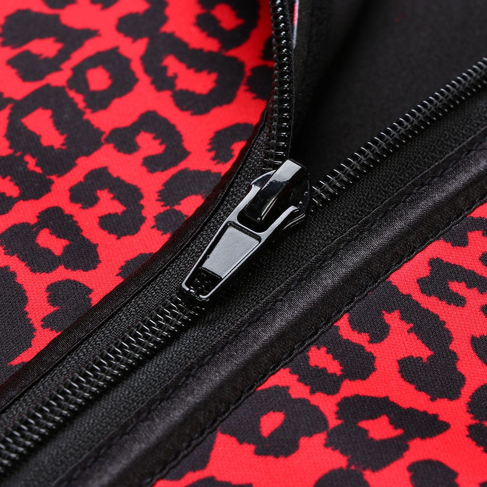 Ventilate Neoprene Leopard Belt Big Size Waist Trainer Medium Compression