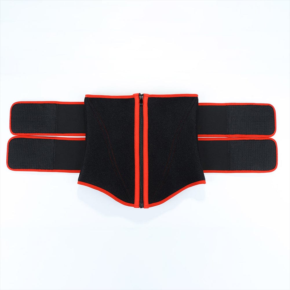 Post Surgery Neoprene Double Belts Waist Trainer Slimming Belly