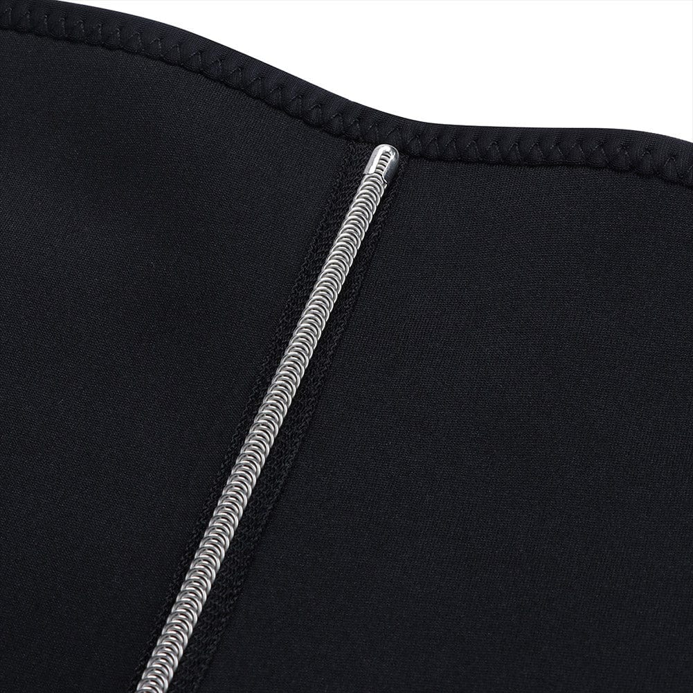 Favorite Blue Big Size Neoprene Shaper Front Zipper