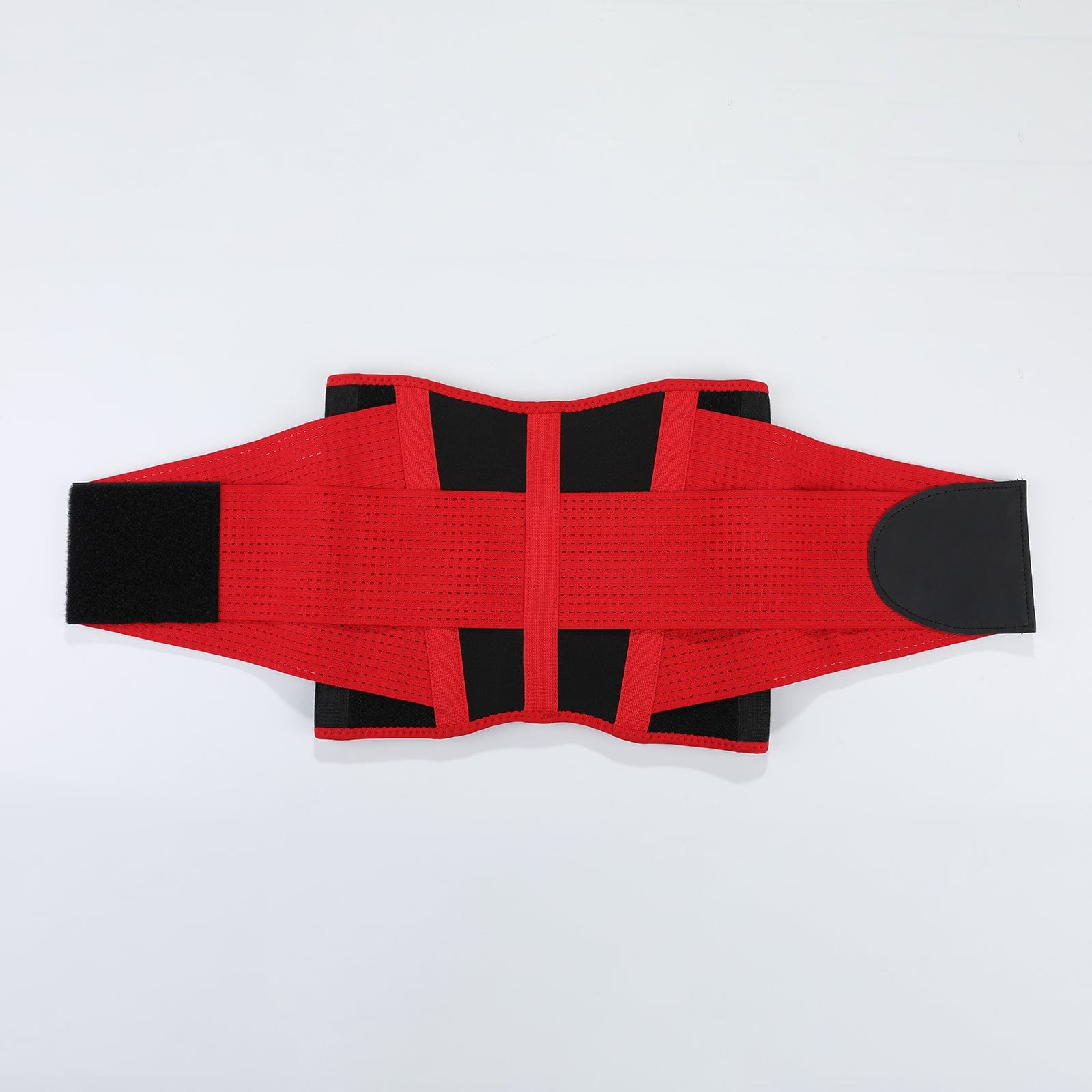 Black 5 Plastic Bones Neoprene Waist Trainer Belt Tummy Training