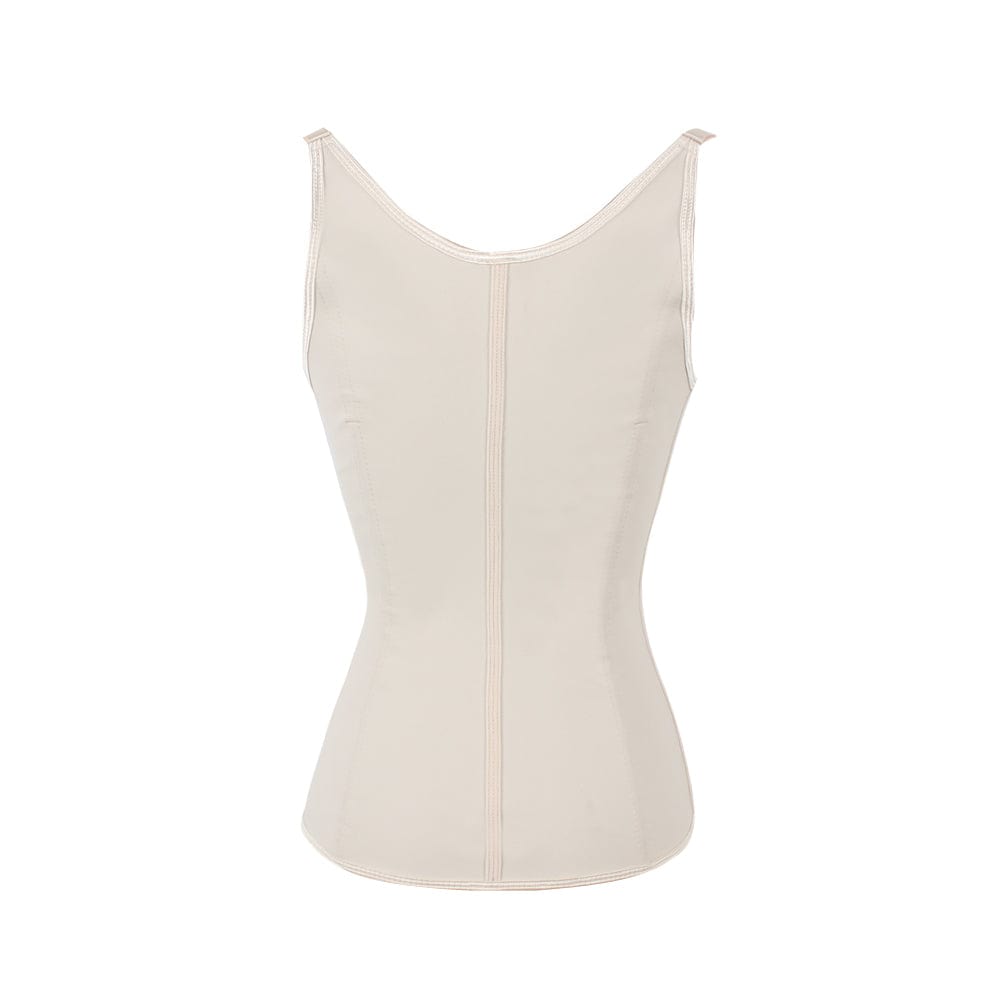 6 Steel Bones Waist Trainers Vest With 3 Row Hook