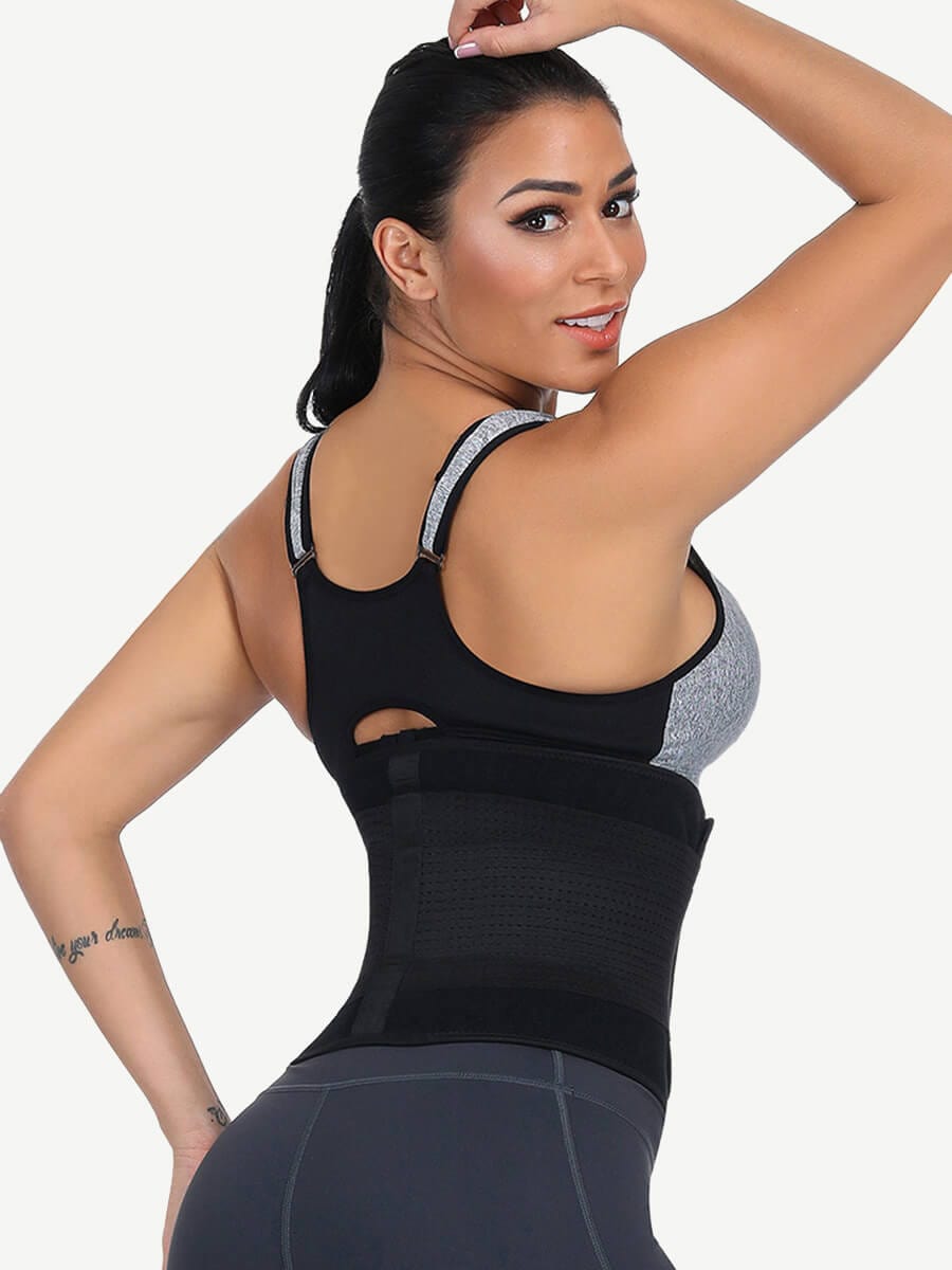Flat Out Yellow Detachable Bone Back Waist Cincher Big Size Meticulous Design