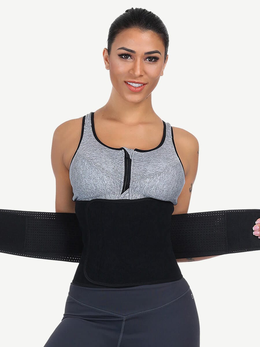 Flat Out Yellow Detachable Bone Back Waist Cincher Big Size Meticulous Design