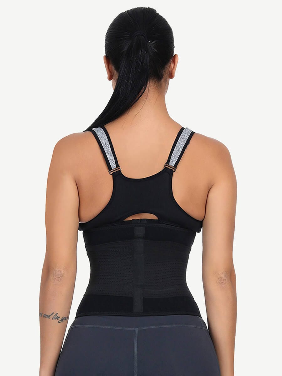 Flat Out Yellow Detachable Bone Back Waist Cincher Big Size Meticulous Design