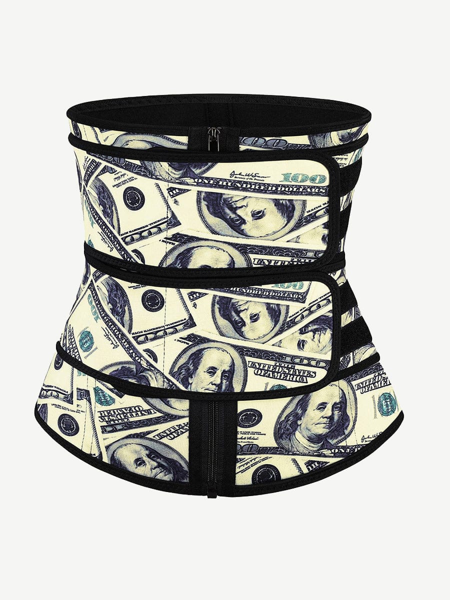 Double-Belt Latex Waist Trainer Dollar Pattern For Beauty