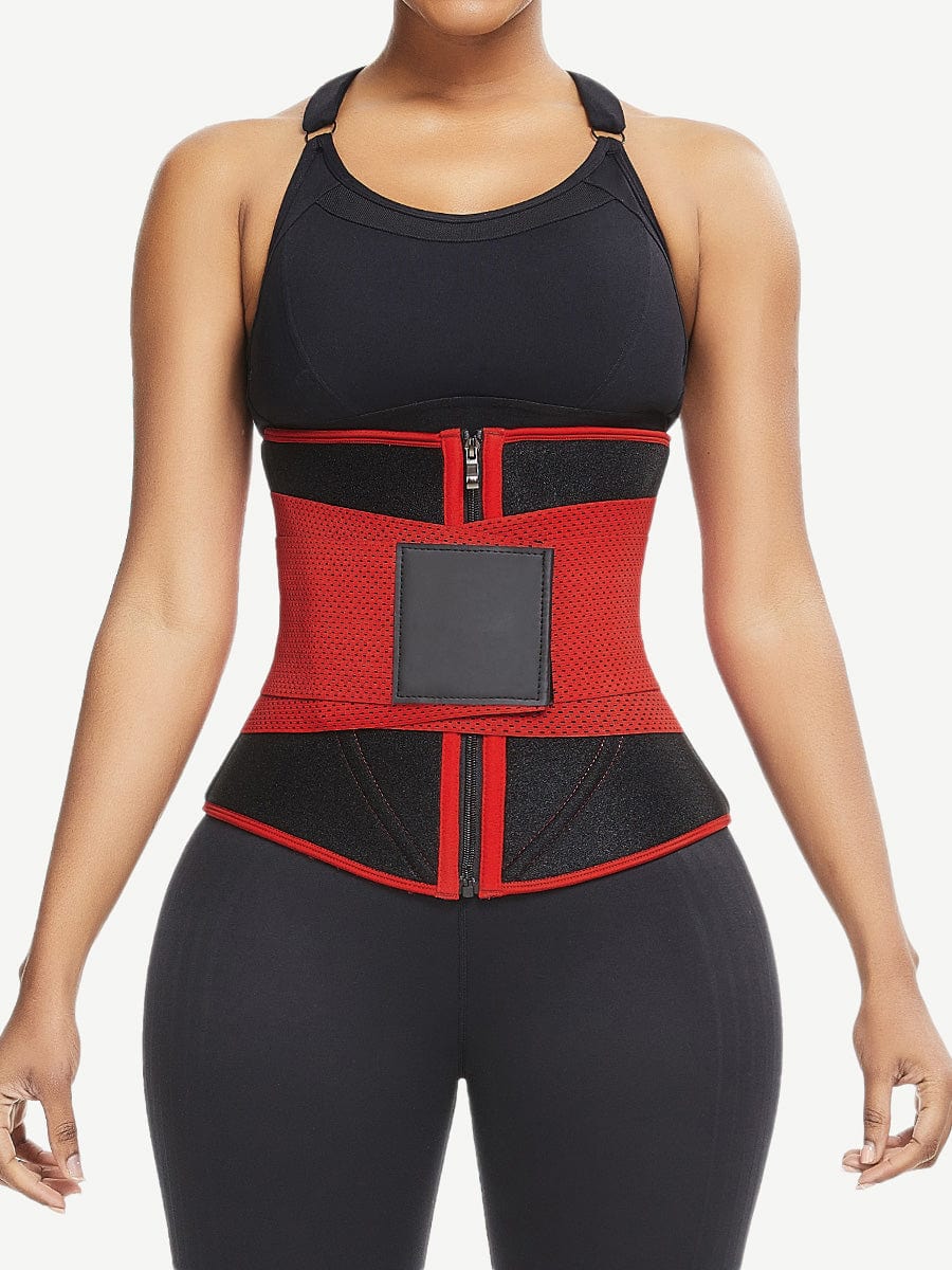With Logo Fee-10 Steel Bones Neoprene Waist Trainer