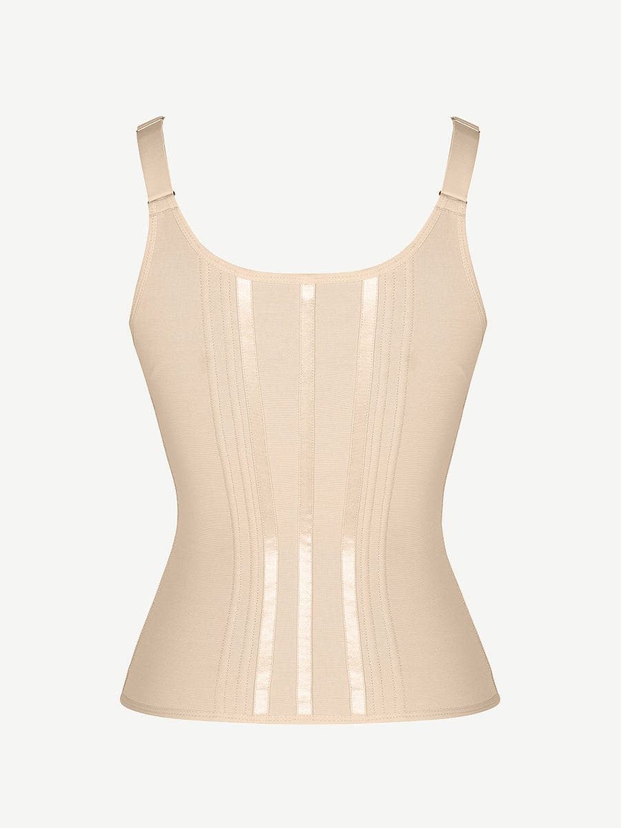 13 Built-in Steel Bone Girdle U-shaped Chest Support Waist Trainer Vest