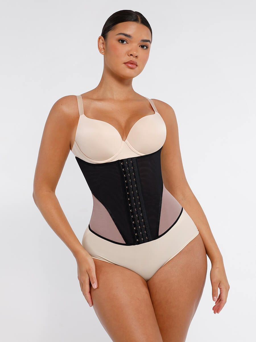 Mesh Shapewear Waist Cincher Lightweight Breathable