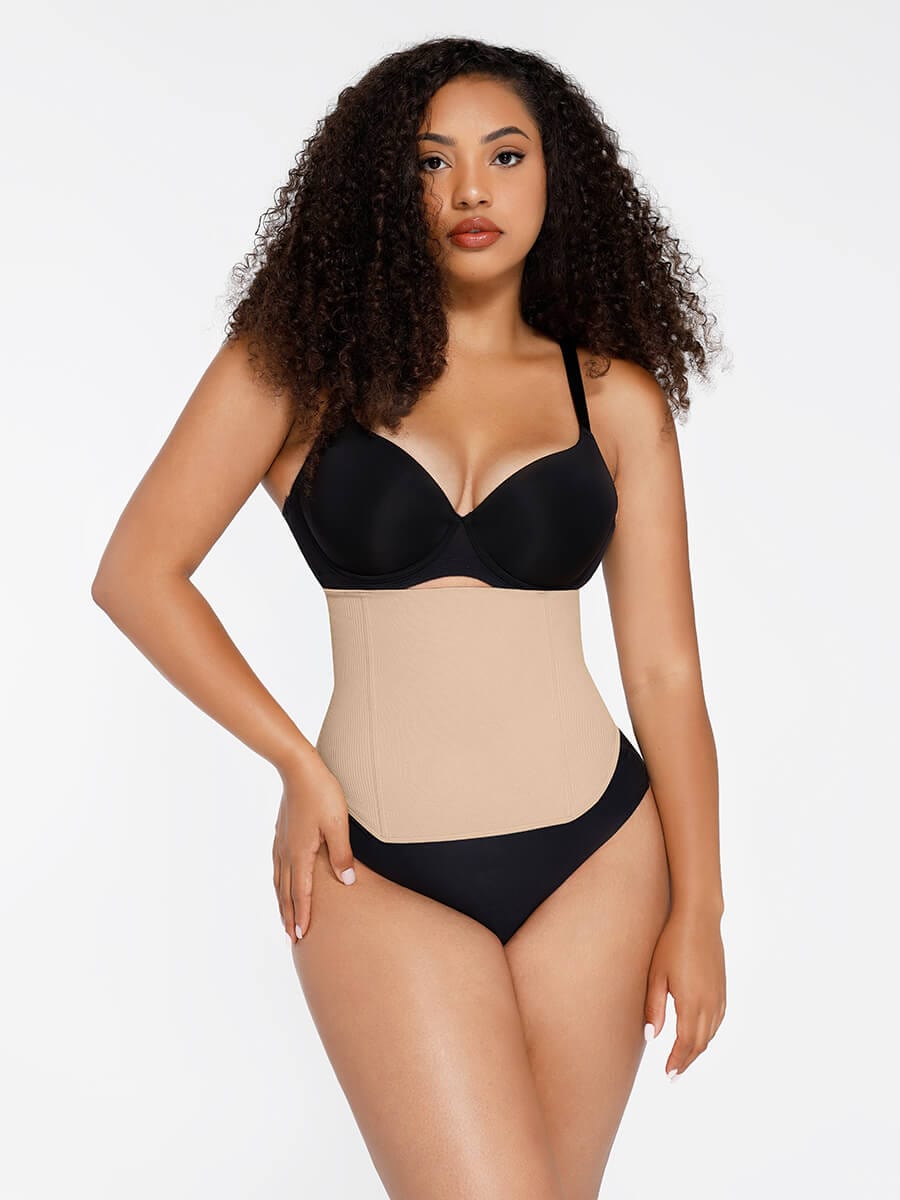 Seamless 4 Steel Bones Tummy Control Waist Cincher