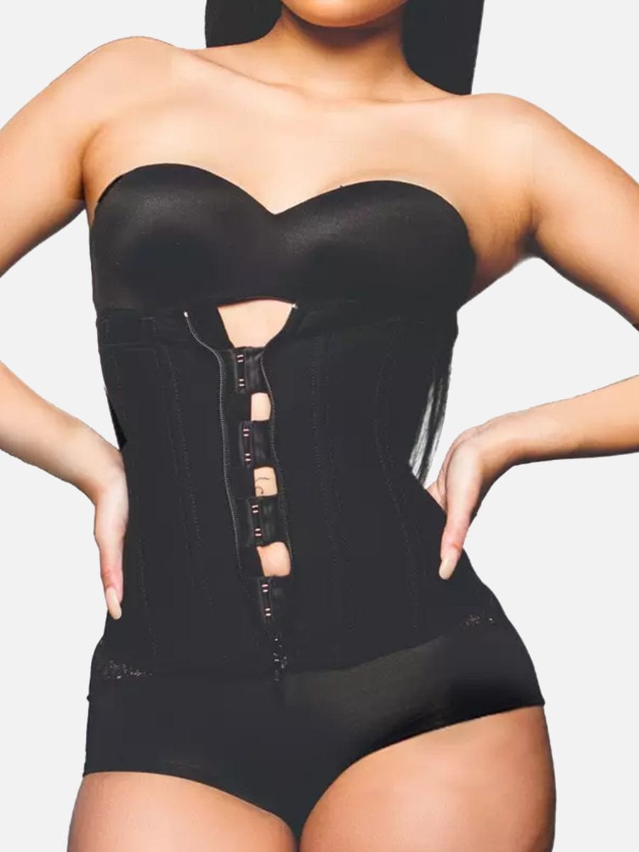 High Power Slimming Body Shapewear Latex Waist Trimmer Girdle Corset Vest For Tummy Slim