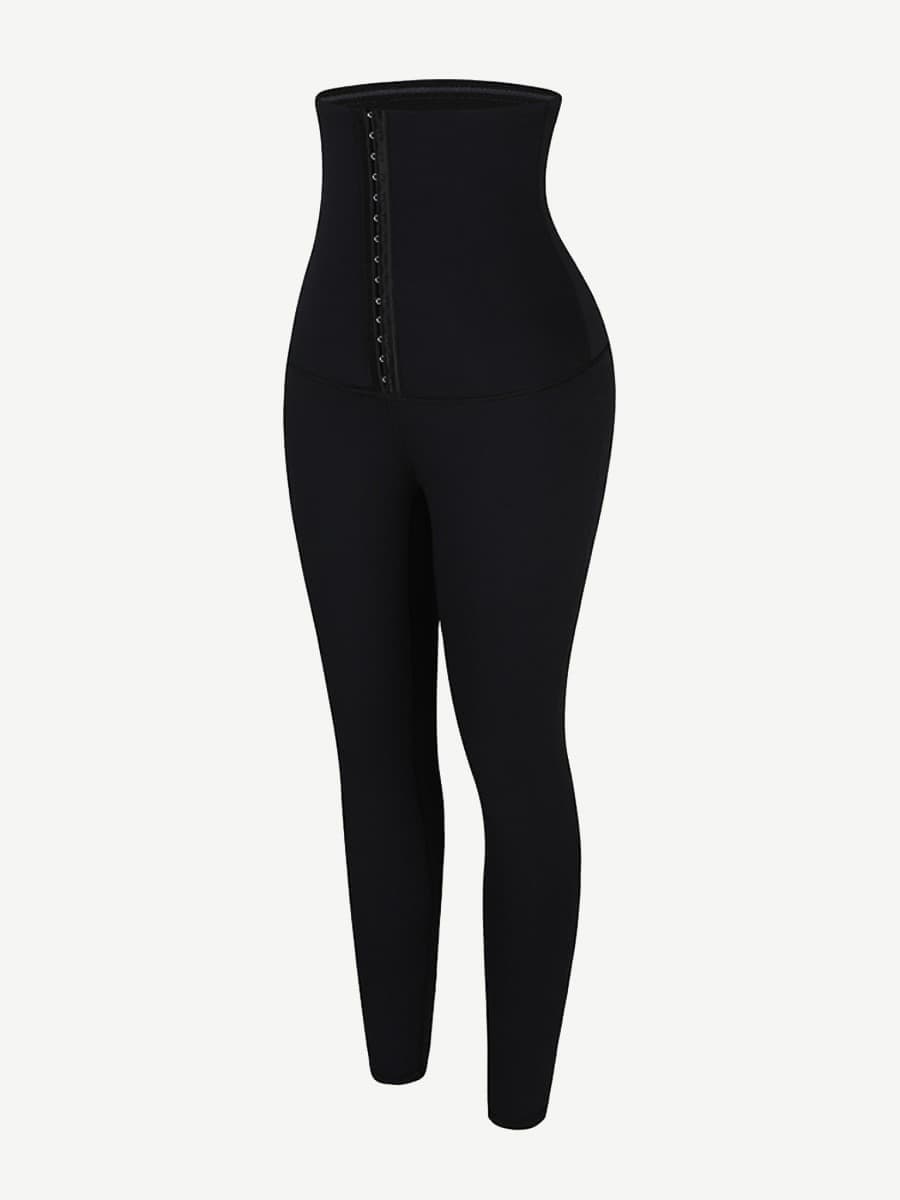 Hooks Waist Trainer Shapewear Leggings Slimming Belly