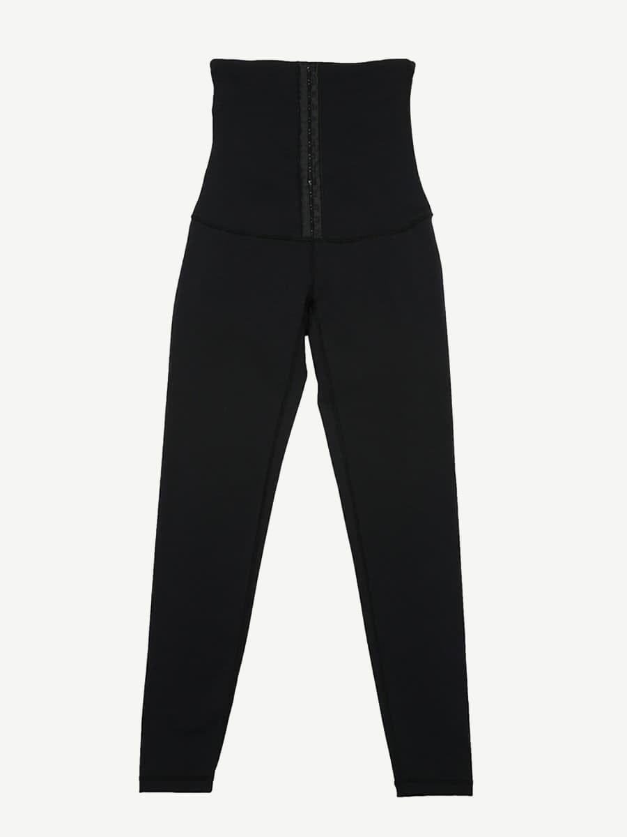 Hooks Waist Trainer Shapewear Leggings Slimming Belly