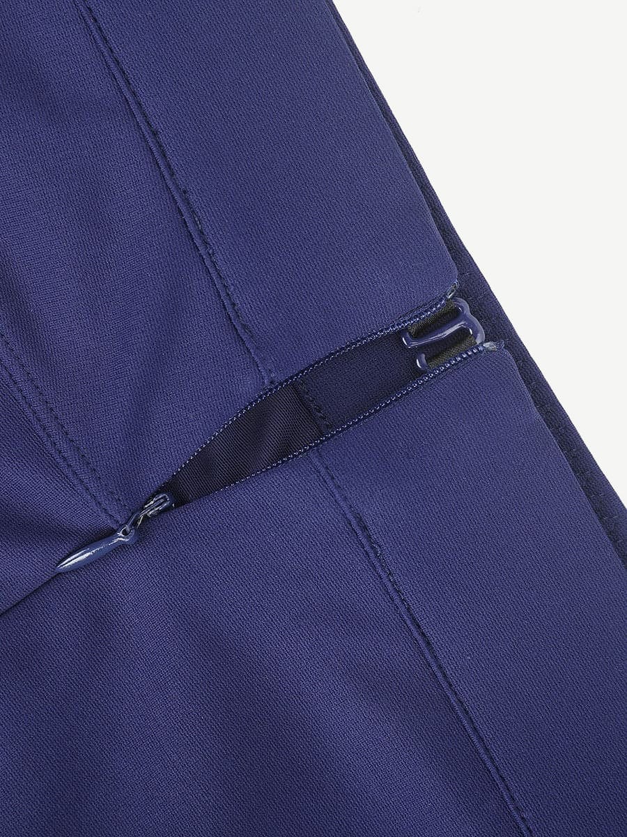 Waist Trimming Straight-leg Pants with Built-in Shaping Shorts