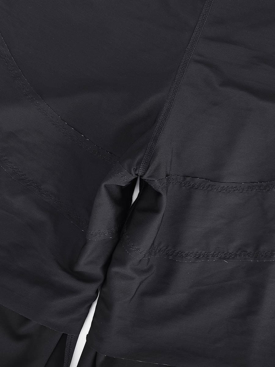 Waist Trimming Straight-leg Pants with Built-in Shaping Shorts