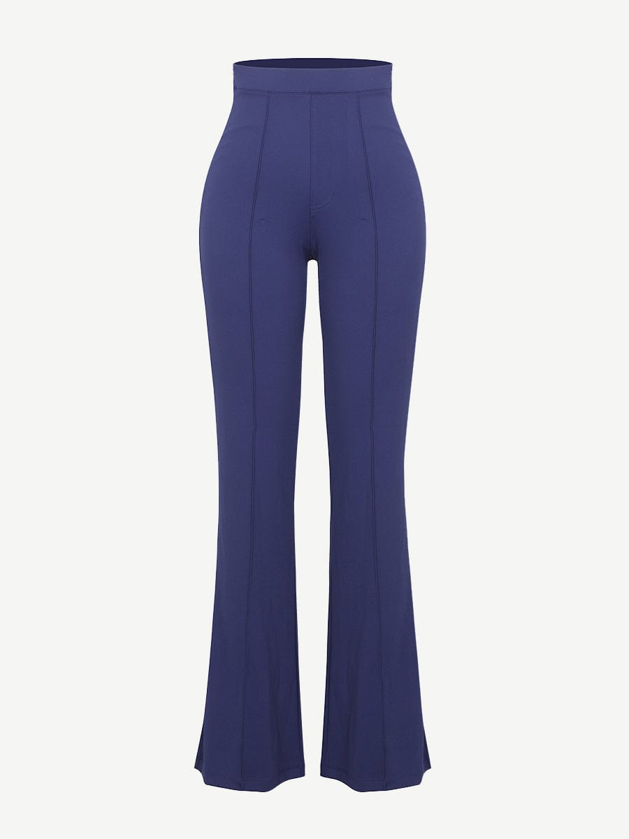 High Waist Trimming Tummy Tuck Leg Shaping Flare Pants