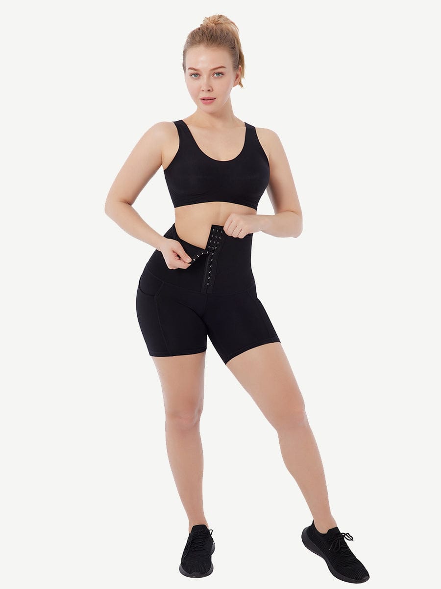 Sports Shaping Body Pants Pocket Design On Both Sides