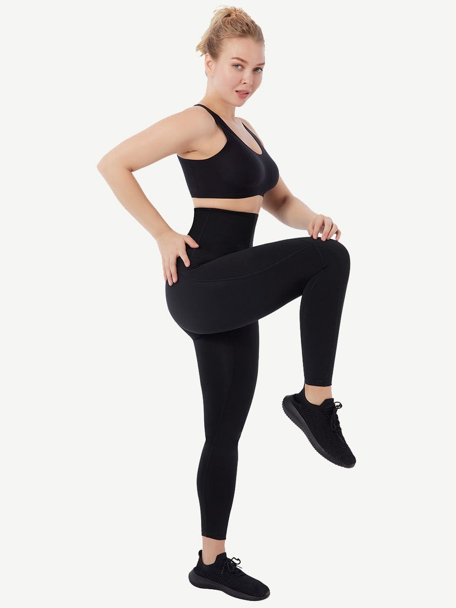 Sports Shaping Belly Slimming Leg Slimming Body Pants With Pockets
