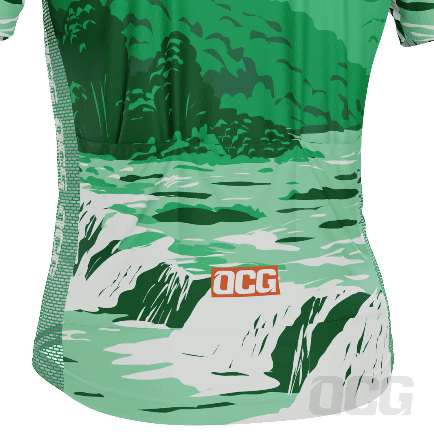 Men's West Virginia US State Icon Short Sleeve Cycling Jersey