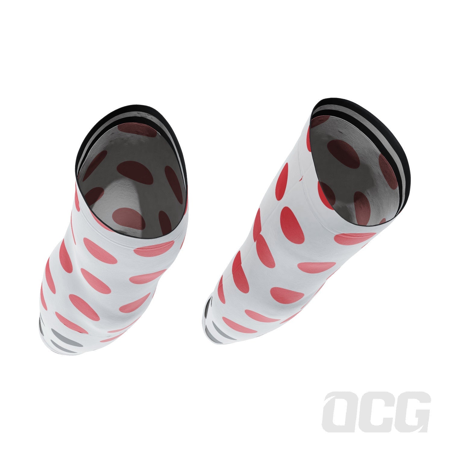 Men's Polka Dots Quick Dry Cycling Arm-Warmers